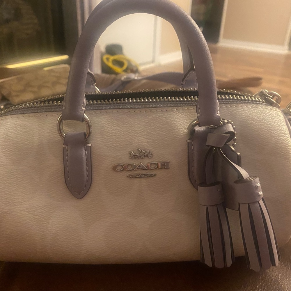 Mini Coach duffle purse